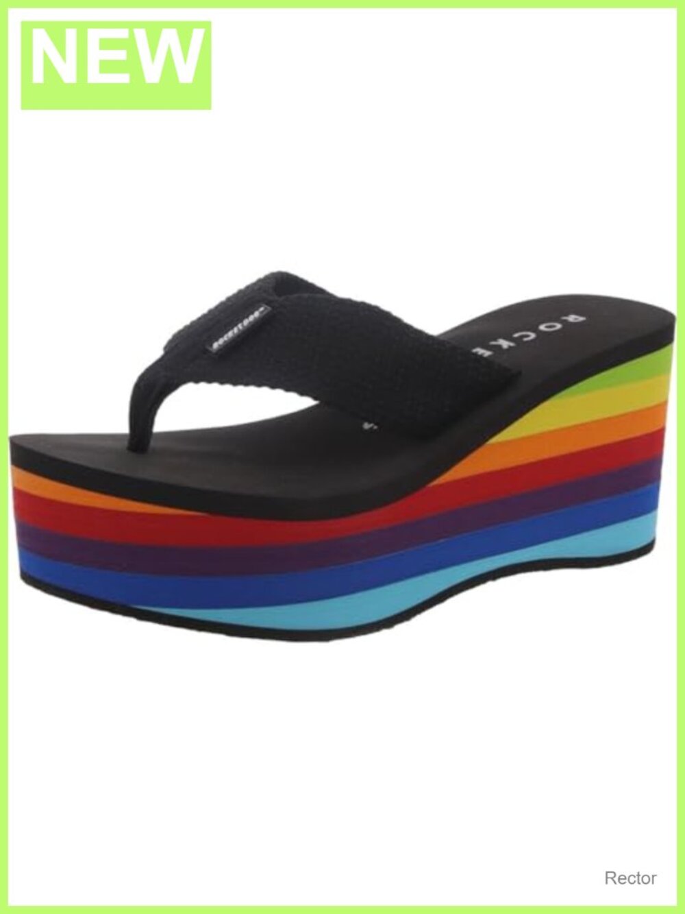 Rocket Dog Women's Crush Comfort Foam Platform Flip Flop Sandal
